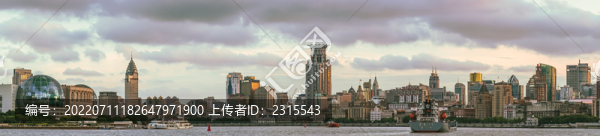 上海浦江城市風光