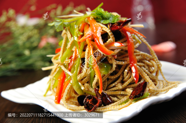 五香豆腐絲