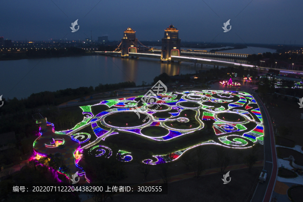 馬可波羅花世界夜景