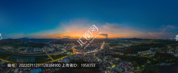中山市南朗鎮(zhèn)全景