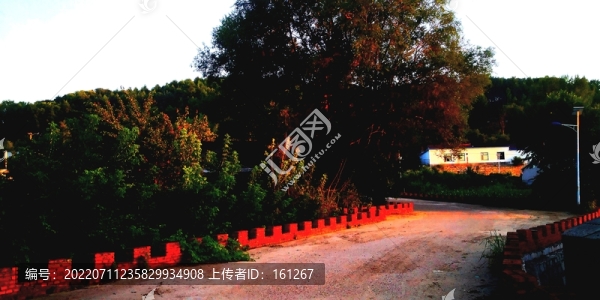 吉林市鐵東村晚霞