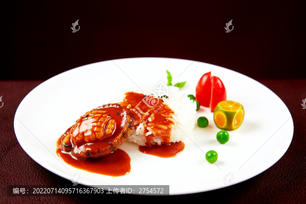 鮑魚扣飯