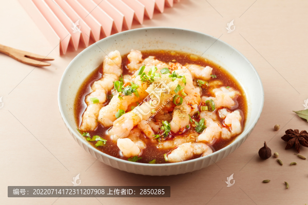 熱鹵鮮蝦肉