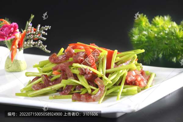 蘆蒿炒廣腸