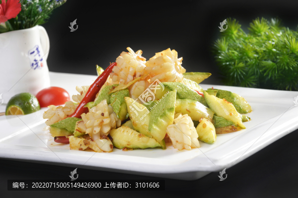 目魚(yú)花炒云南小瓜