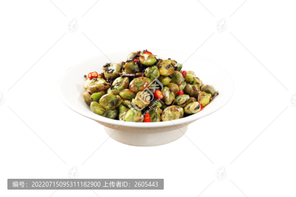 腌菜蠶豆米