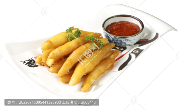 酥炸銀針魚