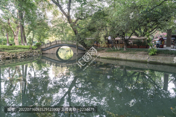 公園的早晨