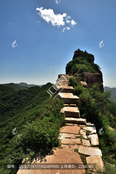 河北石家莊贊皇縣嶂石巖風景區(qū)
