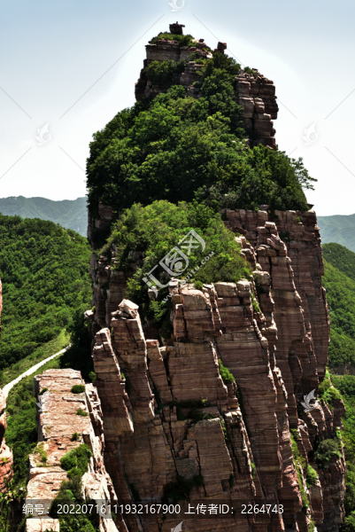 河北石家莊贊皇縣嶂石巖風景區(qū)