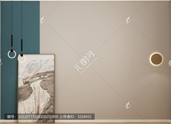 極簡輕奢背景墻