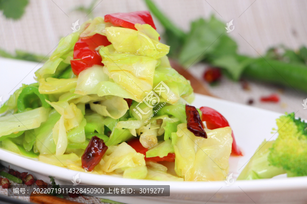 熗炒圓白菜