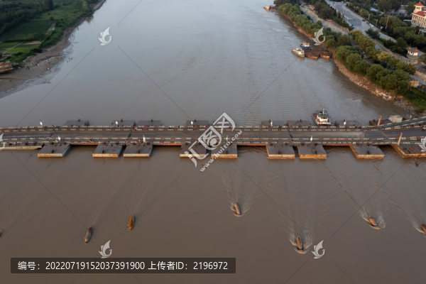 濟(jì)南濼口浮橋
