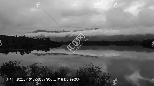 湖光山色