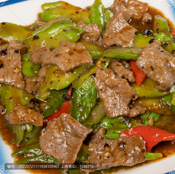 涼瓜牛肉