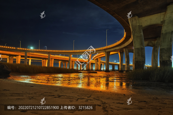 泉州跨海大橋夜景