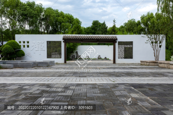 北京園博園庭院風(fēng)景