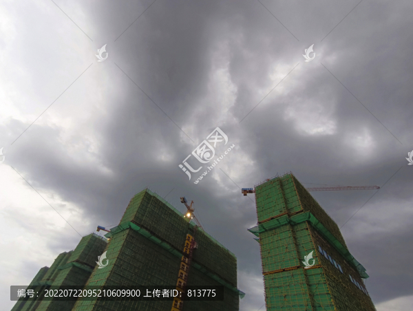 烏云天在建工地