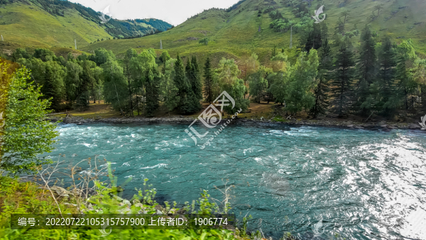 中國新疆喀納斯景區(qū)風(fēng)景