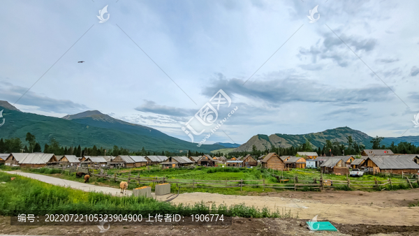 中國(guó)新疆喀納斯景區(qū)風(fēng)景