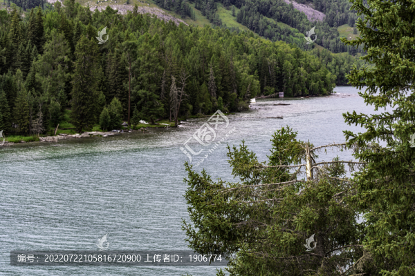 中國(guó)新疆喀納斯景區(qū)風(fēng)景