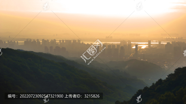 清源山上看日出