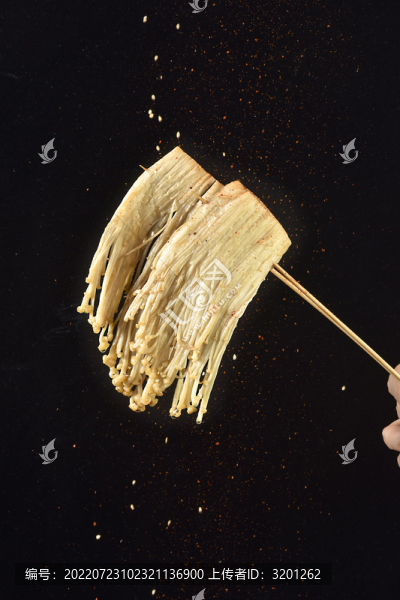 炸金針菇串