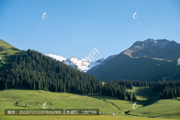 新疆那拉提草原風(fēng)光