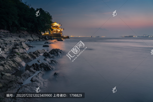 江蘇江陰鵝鼻嘴公園風(fēng)光