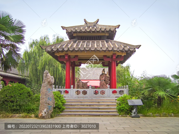 許昌灞陵橋景區(qū)青梅亭
