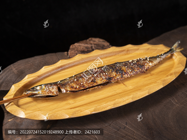 烤秋刀魚