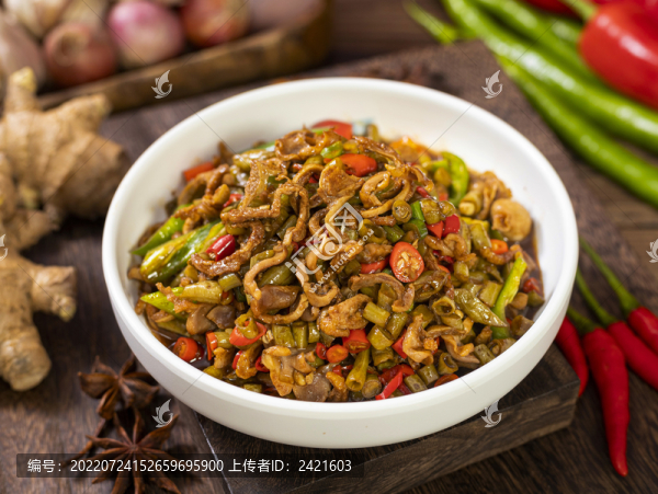 酸豆角雞雜