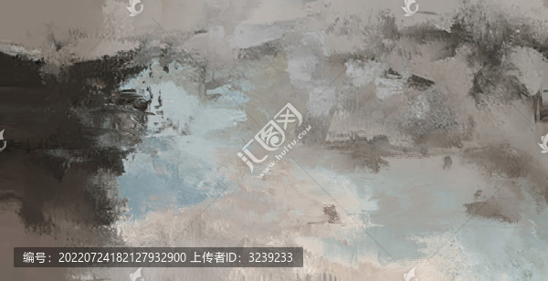 抽象油畫裝飾畫輕奢手繪極簡(jiǎn)畫
