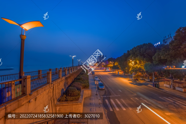 安慶濱江大道夜景