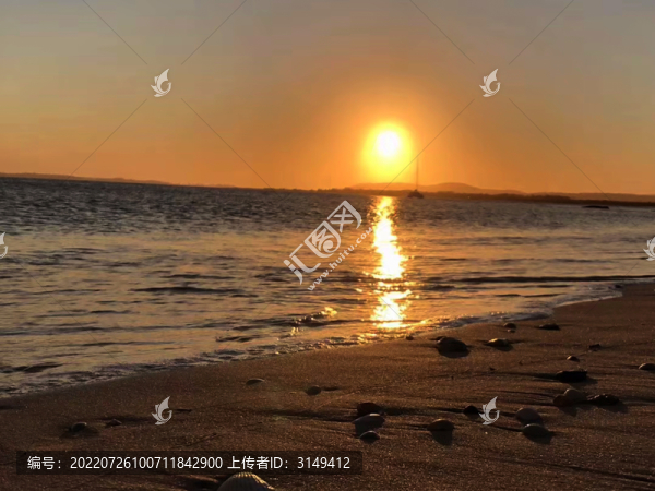海上夕陽(yáng)