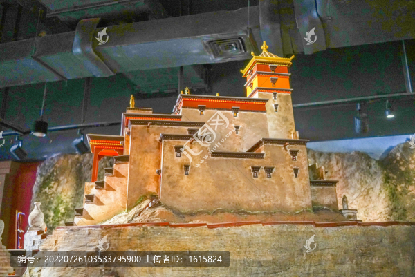 西藏建筑雍布拉康宮殿藏族建筑