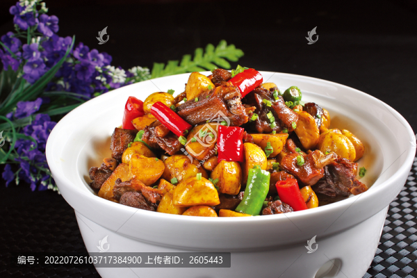 板栗燒鴨