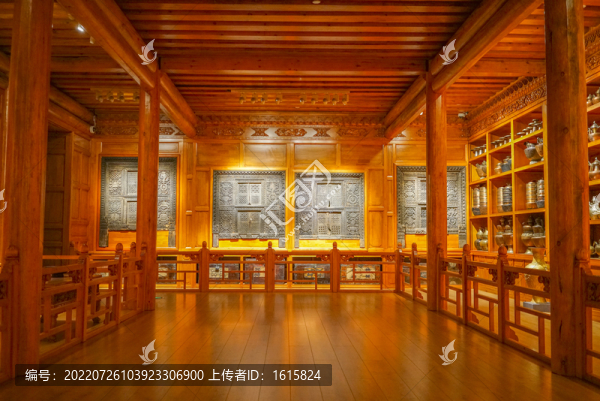 西藏木屋內(nèi)景藏式民居木結(jié)構(gòu)