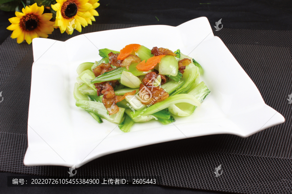 白菜桿炒肉