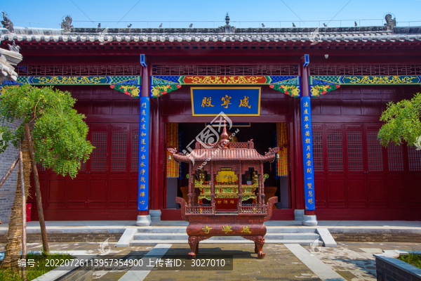亳州花戲樓咸寧寺咸寧殿