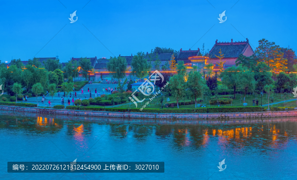 亳州花戲樓夜色