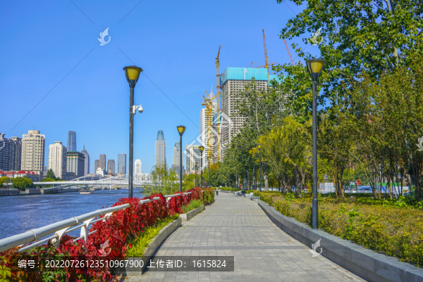 天津海河觀景步道