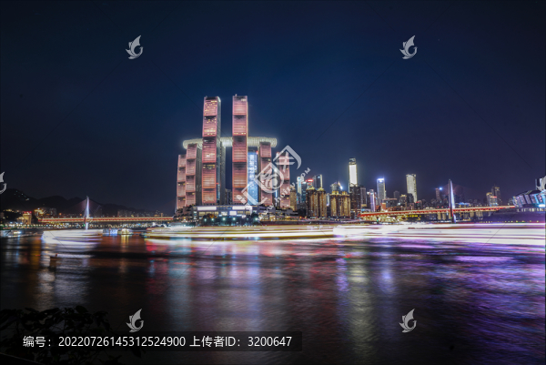 重慶來福士夜景