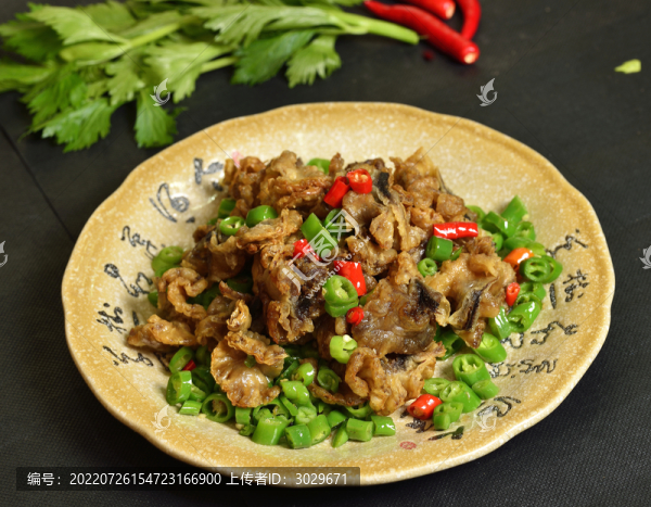 青椒油渣