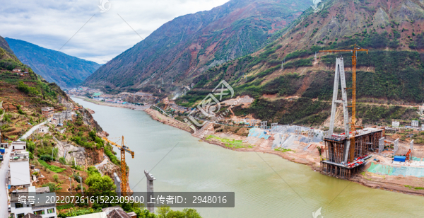 建設(shè)中的都香高速
