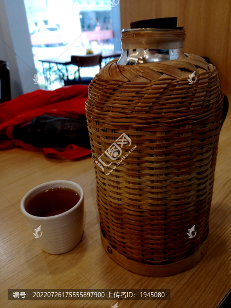 竹編暖水壺