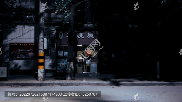 深夜街頭