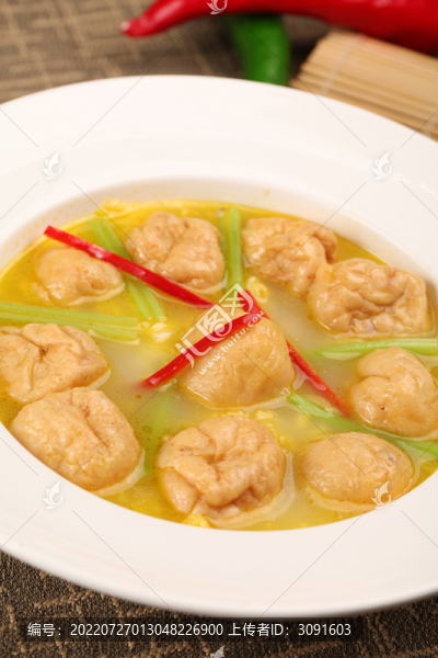 中國(guó)菜翅湯面筋
