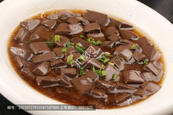 中餐蔥油鴨血