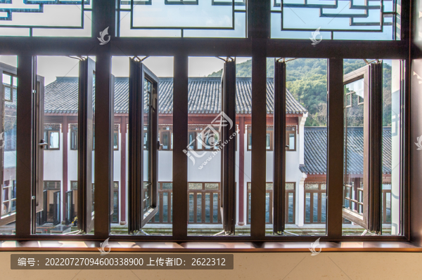中式仿古平開(kāi)窗